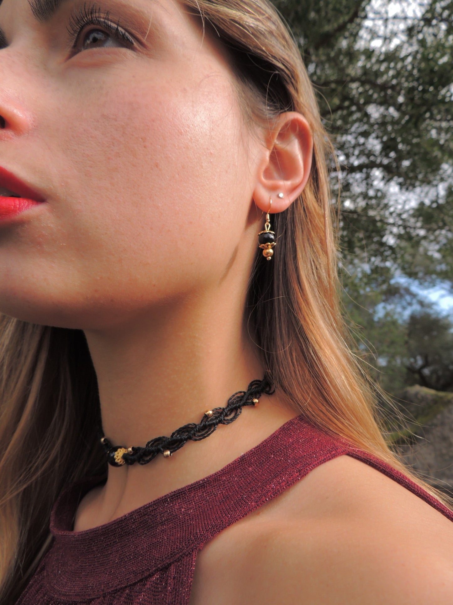 Orecchini Goccia d'Oro