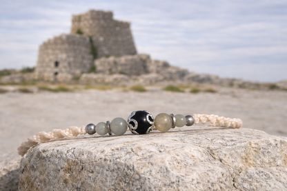 Bracciale Nuraghino con Labradorite