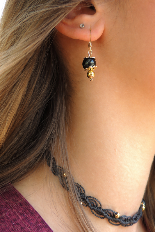 Orecchini Goccia d'Oro